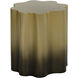 Dahlia 20 X 18 inch Gold Ombre End Table